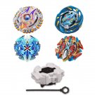Beyblade Burst 4 Pack Acid Anubis B-71, Air Knight 12 B-130 01, BLUE Xeno Xcalibur B-67
