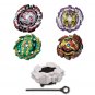 Beyblade Burst 4 Pack Dead Phoenix B-131, Dead Hades B-125 01, Bushin Ashura B-135