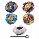 Beyblade Burst 4 Pack Judgement Joker B-142, Legend Spriggan B-86, Cho-Z Valkyrie B-127