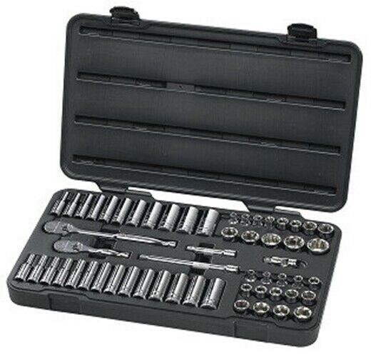 GEARWRENCH 57 Piece 3/8 Drive 6 PointSocket Set KD80550