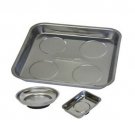 GRIP-ON-TOOLS 3 pc Magnetic Parts Tray Set GR67456