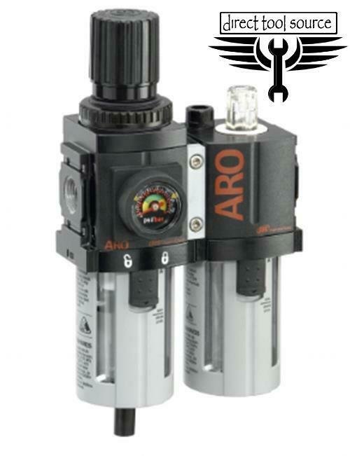 INGERSOLL RAND 3/8" Filter Regulator - Lubricator Combination C38231-600
