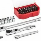GEARWRENCH 45 Pc. Slim Head Ratchet Set KD81032