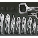 VISEGRIP 10 Piece Vise Grip Set inStorage Tray VG1078TRAY