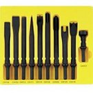 GREY PNEUMATIC 10 Piece .401 Shank GeneralService Chisel Set GYCS110