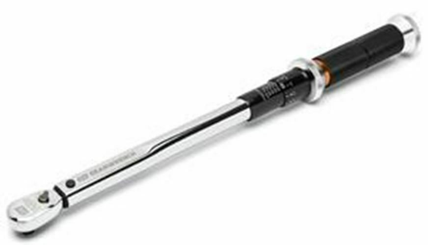 GEARWRENCH 120XP 3/8" Dr. Micrometer Torque Wrench 10-100 Ft. Lb. KD85176