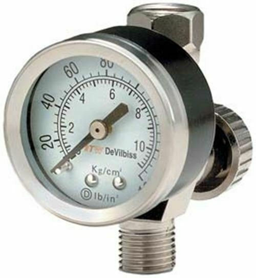 DEVILBISS Air Adjusting Valve with Gage DV180006
