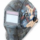 Shop Iron Pin-Up Girl Auto DarkeningWelding Helmet SO45000
