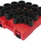 SUNEX TOOL 3/4" SAE Impact Socket SetShallow SU4683