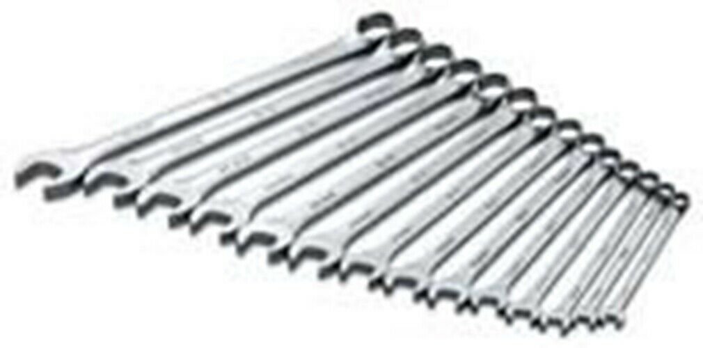 SK HAND TOOL 14 Piece 12 Point Metric LongPattern Combination Wrench Set SK86026