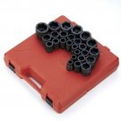 SUNEX TOOL 3/4" Drive 26 Piece MetricImpact Socket Set SU4692