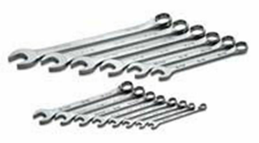 SK HAND TOOL 14 Piece 6 Point FractionalCombination Wrench Set SK86124