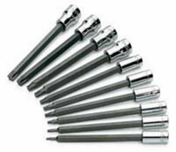 SK HAND TOOL 10 Piece Long Torx Bit SocketSet SK84220