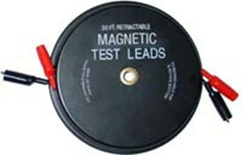 KASTAR Magnetic Back RetractableTest Leads 2x30Ft KS1138