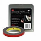 3M COMPANY 1/2"x5 Yards Black AutomotiveAcrylic Attachment Tape MM06384