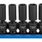 GEARWRENCH 10 Pc. 3/8" Drive 6 PointMetric Deep Universal Impact KD84924N