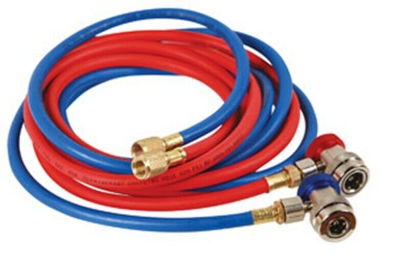 FJC INC. 10' R134 Hose Set With ManualCoupler FJ6448