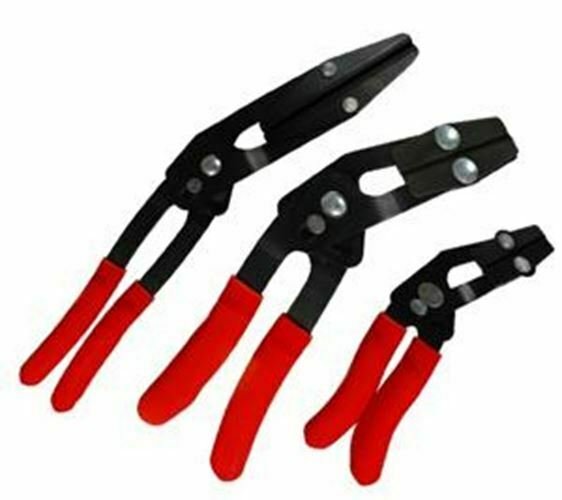 LANG 3 Piece Self Locking AngledPinch Off Pliers LG1500