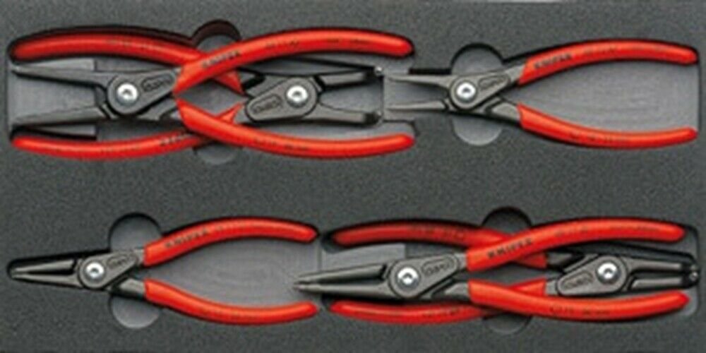 KNIPEX 6 Pc. Snap Ring Plier Set KX002001V02