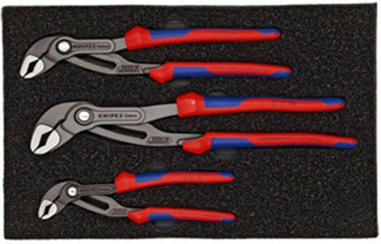KNIPEX 3PC Cobra?? Comfort Grip PliersSet KX9K008005US