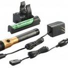 STREAMLIGHT Orange Stinger LED HL AC/DCwith Piggyback Charger 800 Lum SG75480