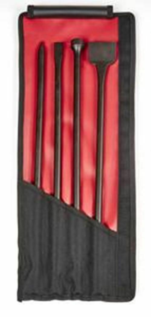 MAYHEW 4 Pc Long Mix Air Chisel Set  MH37328