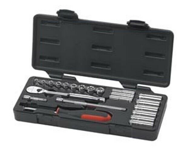 GEARWRENCH 22 pc. 1/4 Drive MetricSocket Set KD80327