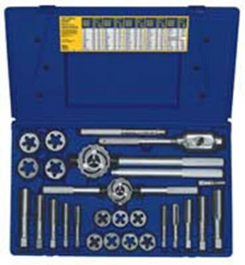 IRWIN 25 Piece Tap and Die Set9/16 to 1" Sizes HA97094