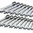 SK HAND TOOL 20 Piece 12 Point FractionalMetric Short Combination Set SK86250