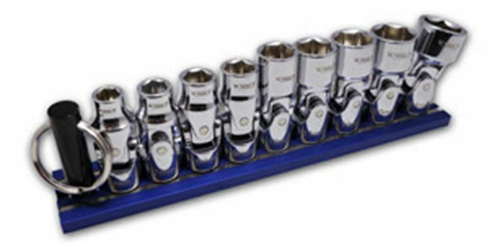 VIM TOOLS 9 Pc Flex Metric Socket Set1/4" Drive VMVUM400