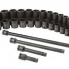 SUNEX TOOL 43 Pc 1/2" Dr. SAE MasterImpact Socket Set SU2568