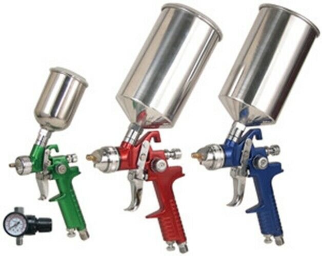 TITAN 4 Piece Spray Gun Kit in SteelCase TN19221