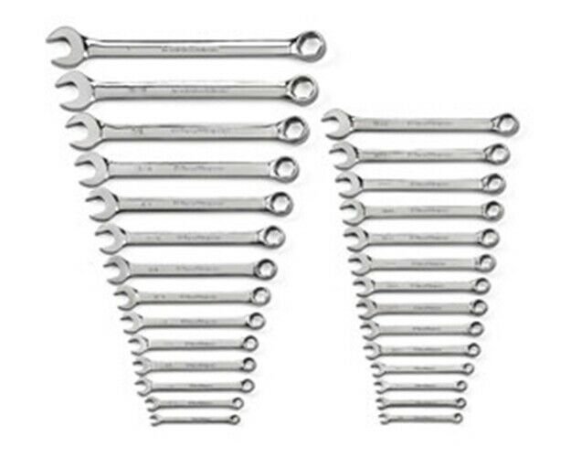 GEARWRENCH 28 Piece Master Metric & SAESet 1/4-1 & 6-19mm 6 Point KD81923