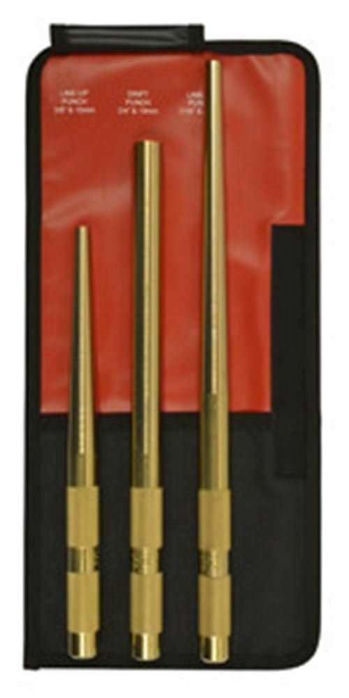 MAYHEW 3 Piece Brass  Extra LongPunch Set MH61365