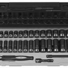 GREY PNEUMATIC 3/8" Drive 6 Point 35 PieceMetric Std & Deep Duo Skt Set GY81635M