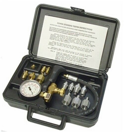 S & G TOOL AID Power Steering Tester InMolded Plastic Storage Case TA34650