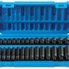 GREY PNEUMATIC 1/4" Drive 28 Piece ImpactMetric Master Set GY9728M