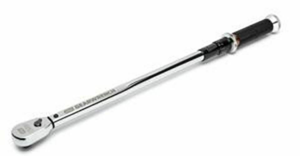 GEARWRENCH 120XP 1/2" Dr. Micrometer Torque Wrench 30-250 Ft. Lb. KD85181