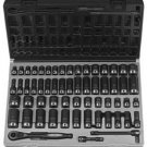 GREY PNEUMATIC 3/8" Drive 6 Point 59 PieceFract. & Metric Duo Socket Set GY81659