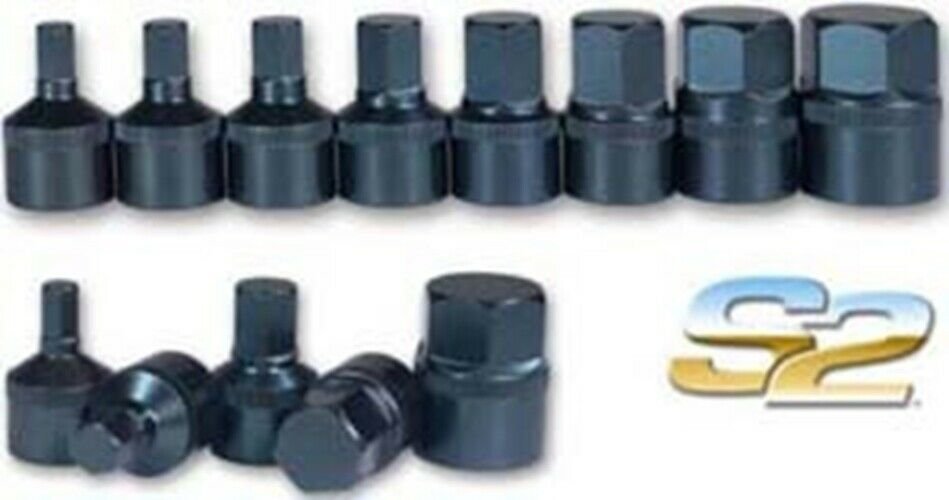 VIM TOOLS Metric Stubbie Impact Hex Set VMVM600