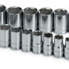 SK HAND TOOL 19 Piece 6 Point StandardSocket Set 1/2" Drive SK1959