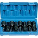 GREY PNEUMATIC 8 Piece 1/2" Drive UniversalHex Driver Set GY1398UH