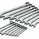 SK HAND TOOL 16 Piece 12 Point SuperKromeMetric Combination Wrench Set SK86223