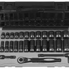 GREY PNEUMATIC 3/8" Drive 6 Point 27 PieceFract. Std & Deeo Duo Skt Set GY81627R
