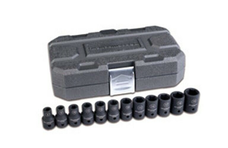 GEARWRENCH 12 Piece 1/2" Drive 6 PointMetric Impact Socket Set KD84930N