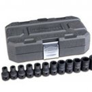 GEARWRENCH 12 Piece 1/2" Drive 6 PointMetric Impact Socket Set KD84930N