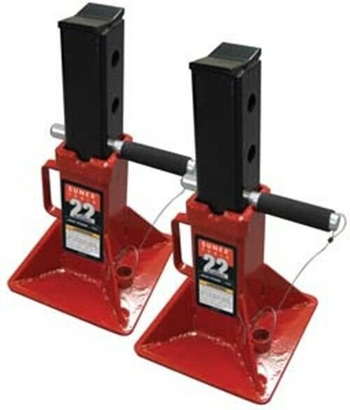 SUNEX TOOL 22 Ton Jack Stands (Pair) SU1522