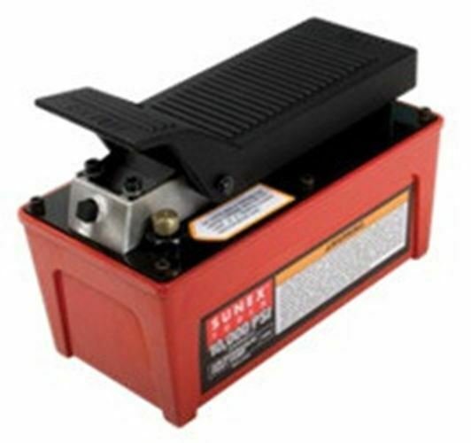 SUNEX TOOL Air/Hydraulic Foot Pump10 000 PSI Capacity SU4998