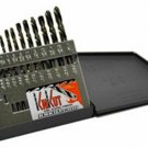 KNKUT 13 Piece Left Hand JobberLength Drill Bit Set KW13KK6