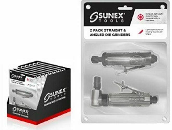 SUNEX TOOL 2 Piece Die Grinder Set SUSX2PK
